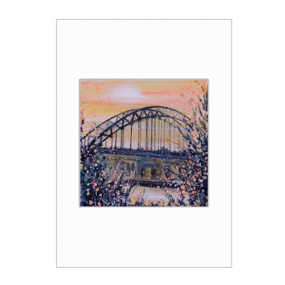 Tyne Bridge Mini Print A4